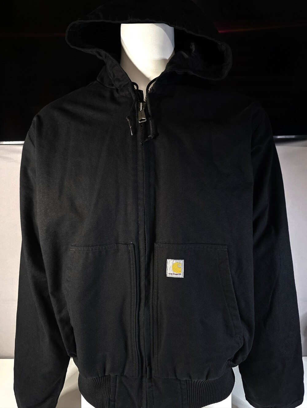 Carhartt Men's Loose Fit Washed Duck Insulated Jacket Sz XL